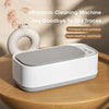 Mini Ultrasonic Jewelry and Glasses Cleaning Tool: 3-Speed Smart Timing with High-Frequency Vibration