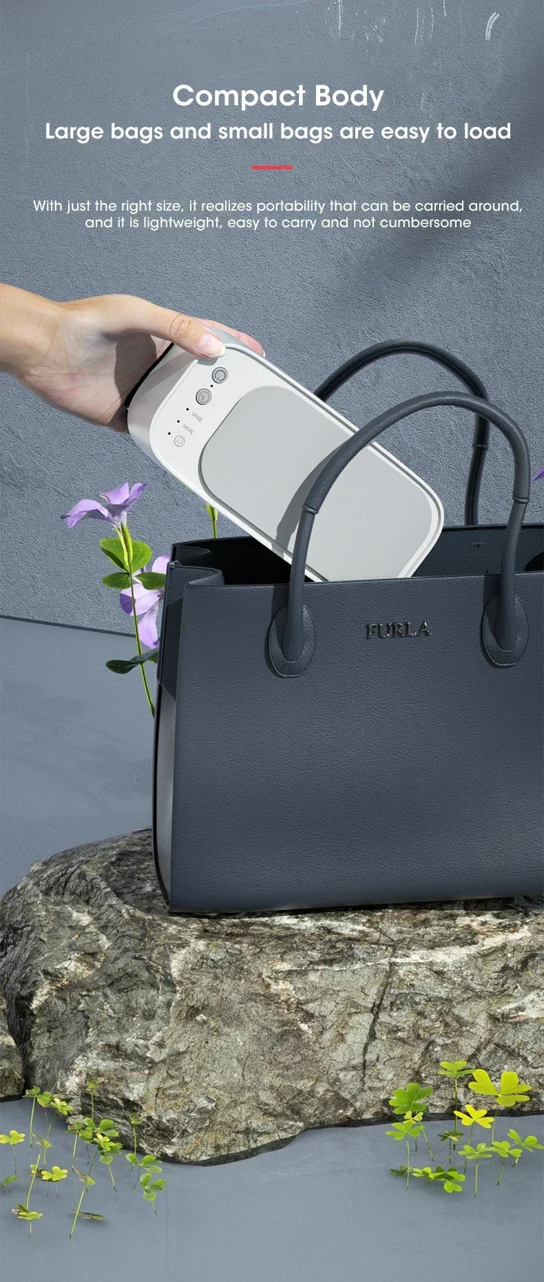 Mini Ultrasonic Jewelry and Glasses Cleaning Tool: 3-Speed Smart Timing with High-Frequency Vibration